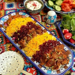 چلو خورشت قیمه نثار